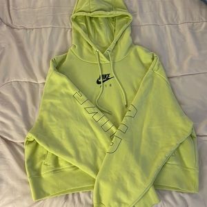 Nike Green size large hoodie